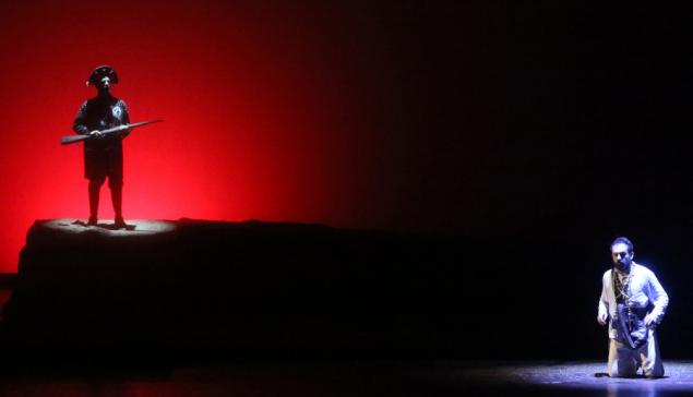 Revista Concerto Cena da ópera 'Matraga', apresentada no Palácio das Artes de Belo Horizonte [Divulgação/Paulo Lacerda]