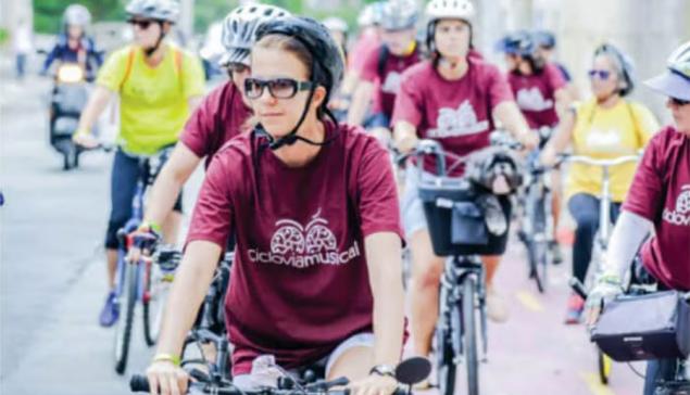 Revista Concerto Foto de edição anterior da Ciclovia Musical (divulgação)
