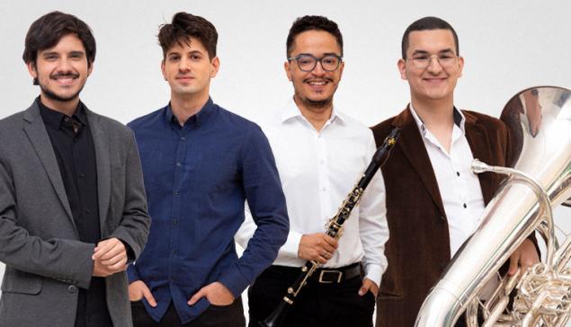 Revista Concerto Os finalistas do Prelúdio 2025 (divulgação, montagem, Nadja Kouchi)