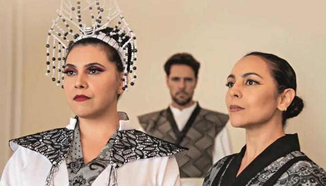 Revista Concerto Joyce Martins, Thiago Arancam e Carmen Monarcha [Divulgação/Andrea Camargo]