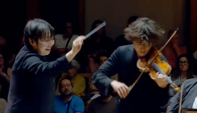 Revista Concerto Xian Zhang e Daniel Lozakovich no concerto da Osesp (reprodução YouTube)