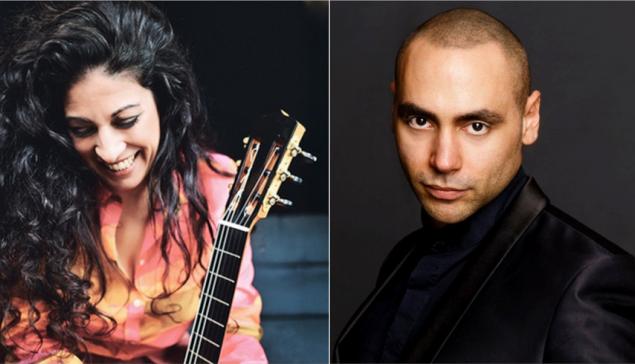 Revista Concerto A violonista  Gaëlle Sola Pianista e o pianista Marcos Madrigal [Divulgação]