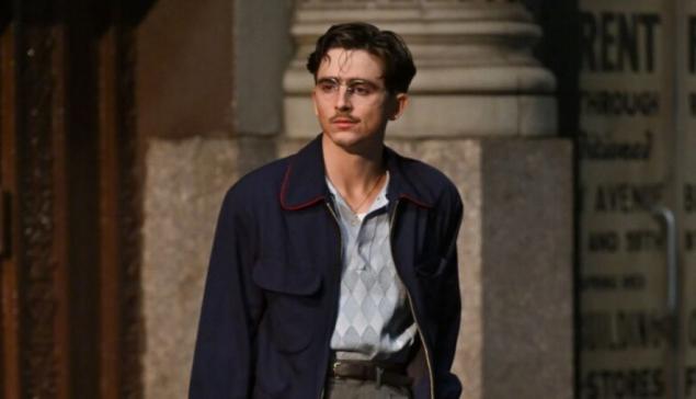 Revista Concerto O ator Thimothée Chalamet em cena de 'Mary Supreme' [Divulgação/A24]