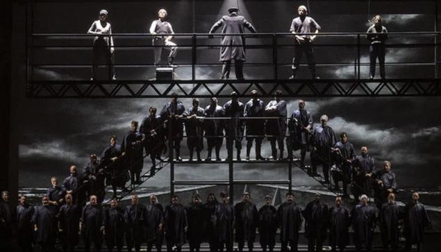 Revista Concerto Cena de 'O navio fantasma', produção do Theatro Municipal de São Paulo [Divulgação/Stig de Lavor]