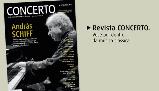 Revista Concerto Revista CONCERTO setembro de 2026