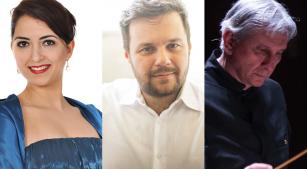 Lara Cavalcante, Giovanni Tristacci e Ricardo Rocha [Divulgação]