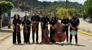 Jovens da Unidade Ipojuca da Orquestra Criança Cidadã [DIvulgação]