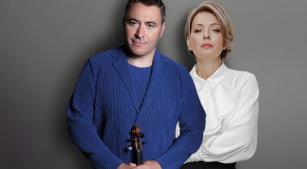 O violinista Maxim Vengerov e a pianista Polina Osetinskaya [Divulgação]