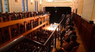 Capela Santa Maria, um dos espaços que recebe a Oficina de Música de Curitiba (divulgação)