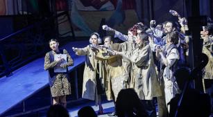 Apresentação da ópera 'Dido e Enéas' em comemoração aos 60 anos da Escola de Comunicações e Artes (ECA), em junho de 2026. Foto: Marcos Santos/USP Imagens