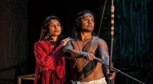 Cena da ópera ‘O Guarani’ (divulgação, Odara Áudiovisual)