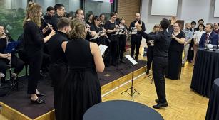 Apresentação da Orquestra de Sopros de Baden-Württemberg da Alemanha na Wasbe de 2024, na Coreia do Sul [Divulgação]