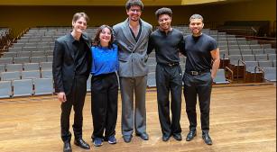 Leonam, Gabriela, Jordan, Samuel e Rafael são os contemplados pelo Prêmio Citi 2026 (Revista CONCERTO)
