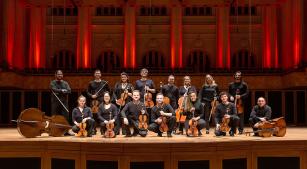 A São Paulo Chamber Soloists no palco da Sala São Paulo (divulgação)