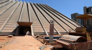 Teatro Nacional Claudio Santoro em obras (divulgação, Paulo H. Carvalho, Agência Brasília)