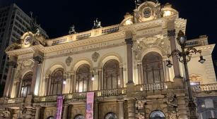 Fachada do Theatro Municipal de São Paulo (Revista CONCERTO)
