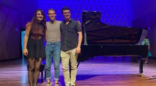 Finalistas do 3º Festival Internacional de Piano do Rio Janeiro [Divulgação]