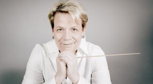 A maestra Marin Alsop [Divulgação/AskonasHolt]