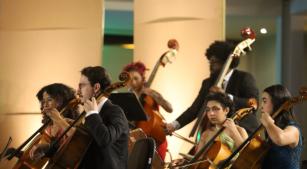 Orquestra na última edição da Semana de Música de Ouro Branco [Divulgação]