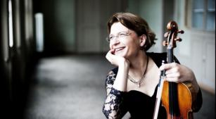 A violinista alemã Antje Weithaas [Divulgação]