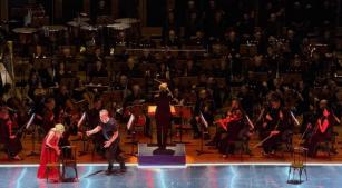 Cena de 'Wozzeck', na Sala São Paulo [Divulgação]