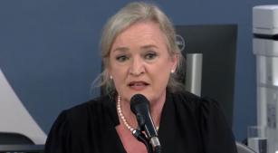 Maestra Ligia Amadio durante a Audiência Pública (reprodução YouTube)