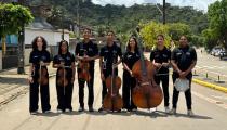 Jovens da Unidade Ipojuca da Orquestra Criança Cidadã [DIvulgação]