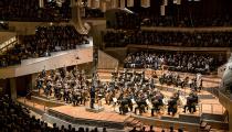 Filarmônica de Berlim na sala Philharmonie (Berlin Phil Media, Stephan Rabold)