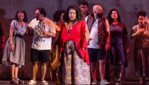Latonia Moore em cena de 'Porgy and Bess', de Gershwin, no Theatro Municipal de São Paulo [Divulgação/Rafael Salvador]