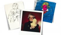Andy Warhol, Beethoven, 1987 (Polaroid feita na Factory de Warhol; TP 41/72; tinta de polímero sintético sobre papel HMP). Obra original e direitos de imagem © 2026 The Andy Warhol Foundation for the Visual Arts, Inc. Licenciado por Artists Rights Society (ARS) (divulgação Beethoven-Haus)