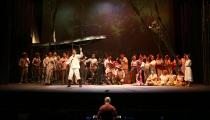 Cena da ópera La vorágine, de João Guilherme Ripper (divulgação, Esley Cavalcante)