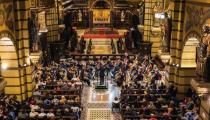 Apresentação da Orquestra Sinfônica Brasileira no Mosteiro São Bento em 2025 (divulgação)