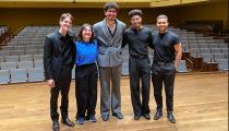Leonam, Gabriela, Jordan, Samuel e Rafael são os contemplados pelo Prêmio Citi 2026 (Revista CONCERTO)
