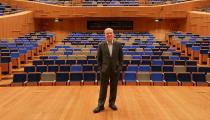 Wilson Brumer, novo presidente do Instituto Cultural Filarmônica, na Sala Minas Gerais (divulgação, Vinícius Costa)