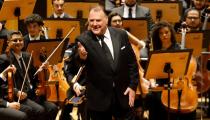 Bryn Terfel durante concerto na Sala São Paulo em 2023 [Divulgação]