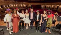 Artistas participantes de concerto didático no Theatro Municipal do Rio de Janeiro [Divulgação]