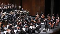 A Orquestra Sinfônica de Minas Gerais em concerto no Palácio das Artes [Divulgação/Paulo Lacerda]